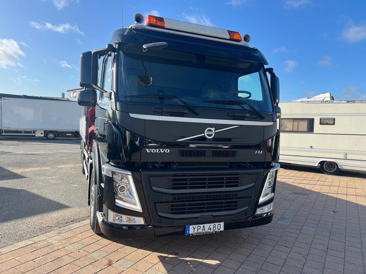 Volvo FM410 6x2*4 Kranbil Brädgårdsbil 2017 - Kran