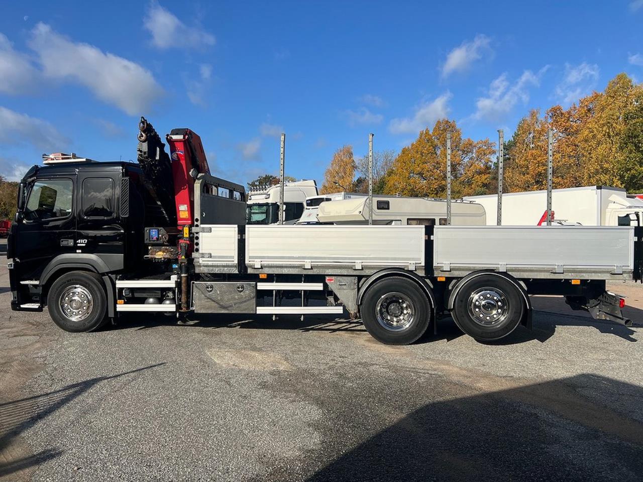 Volvo FM410 6x2*4 Kranbil Brädgårdsbil 2017 - Kran