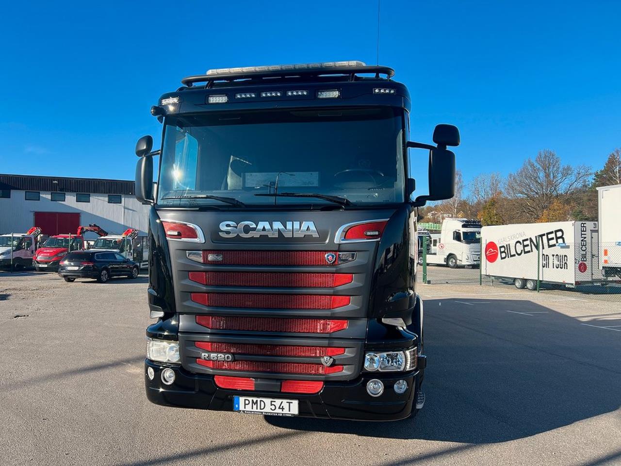 Scania R520 6x2*4 Kranbil, Stor kran Hiab 377 & Jibb Euro 6 2017 - Kran