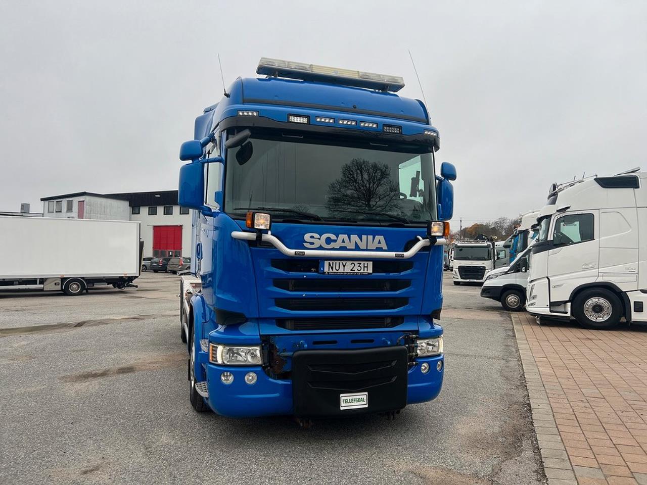 Scania R490 6x2 Lastväxlare Plogutrustad *20 000 Mil* Euro 6 2015 - Krok/Lastväxlare