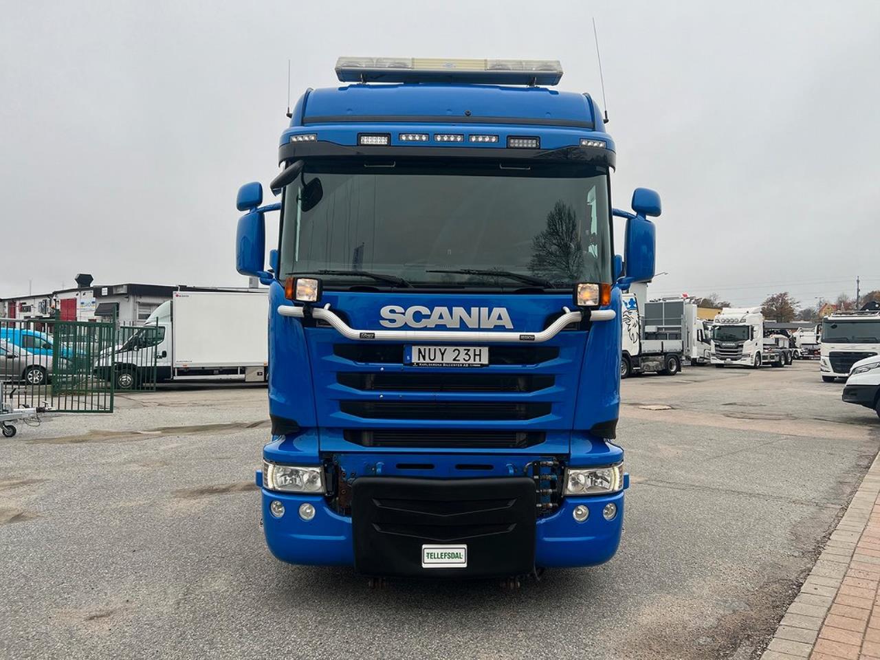 Scania R490 6x2 Lastväxlare Plogutrustad *20 000 Mil* Euro 6 2015 - Krok/Lastväxlare