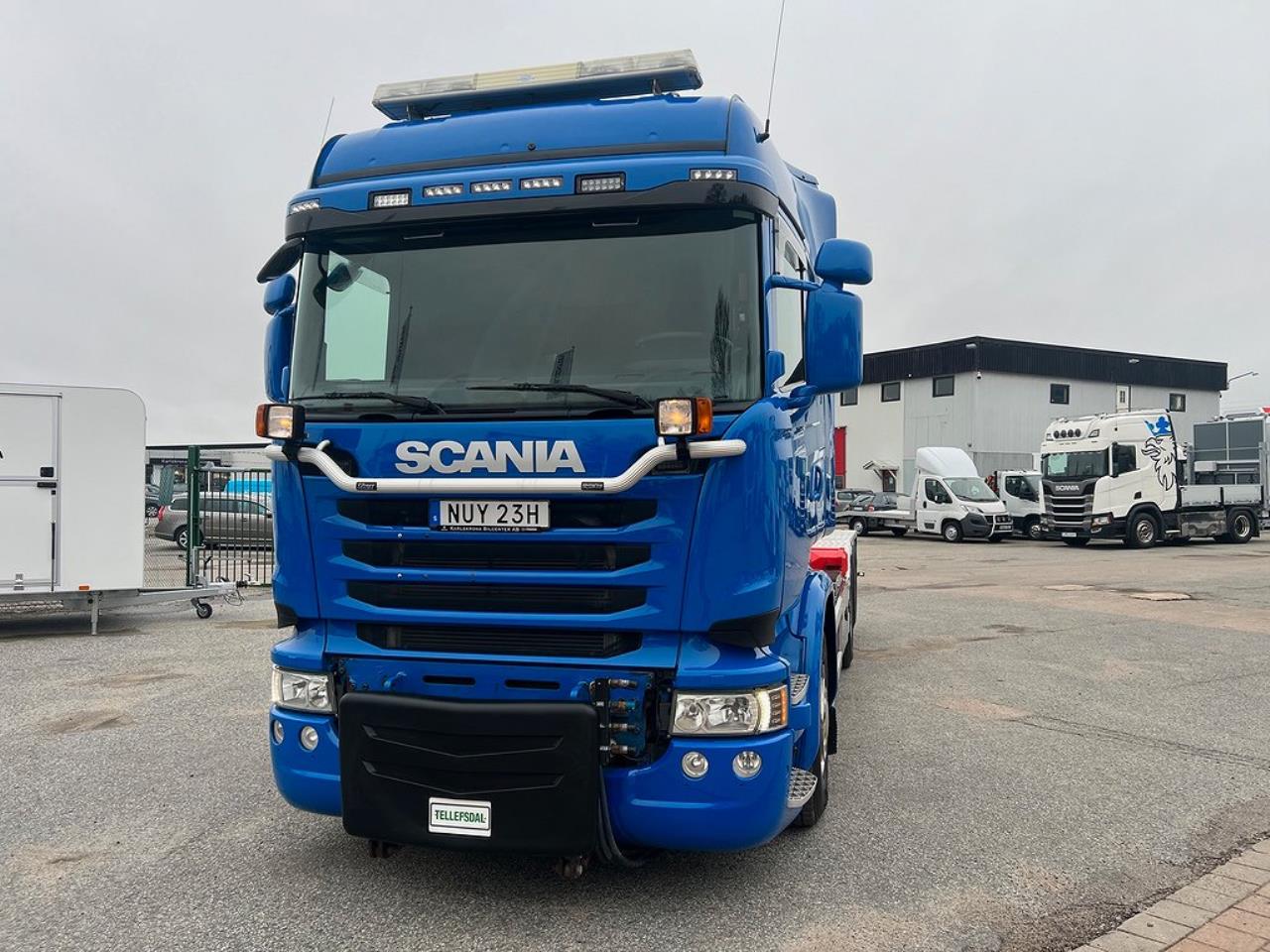 Scania R490 6x2 Lastväxlare Plogutrustad *20 000 Mil* Euro 6 2015 - Krok/Lastväxlare