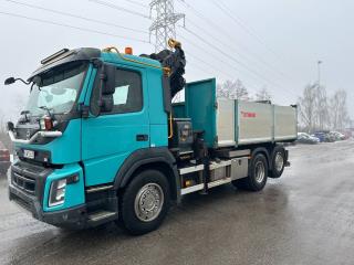 Volvo FMX Tipp och Kran HIAB