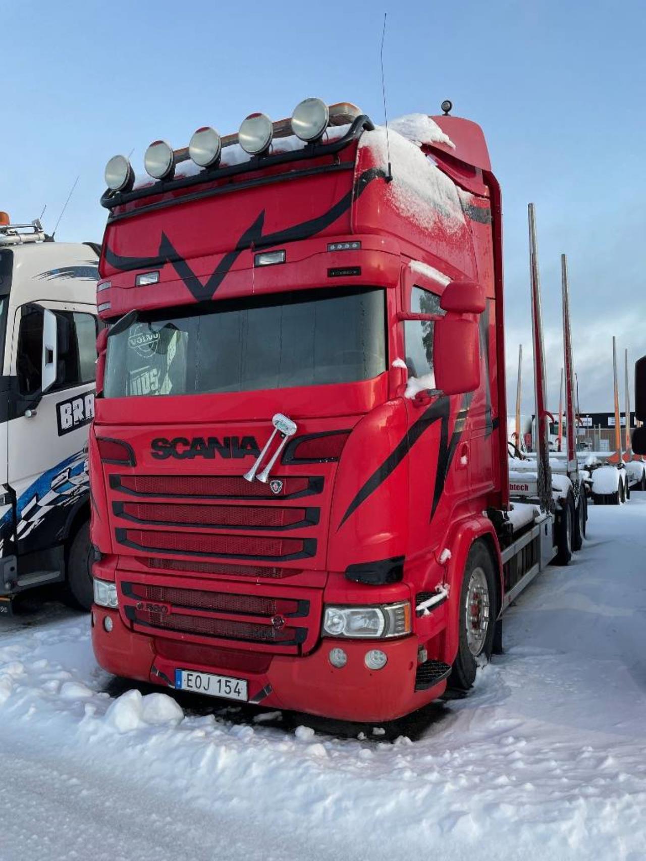 Scania Scania R580 6x4 Timmerbil 2015 - Timmer