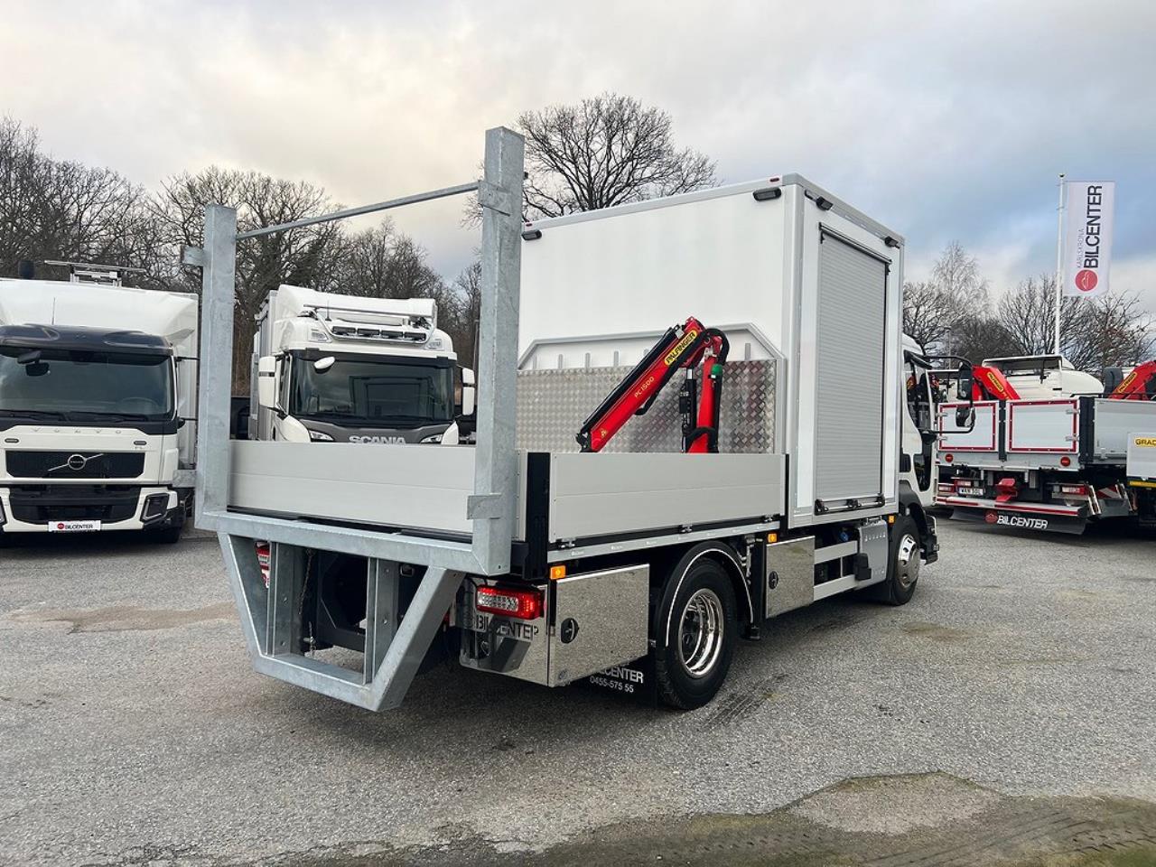 Volvo FL250 4x2 TMA & Kran Skåp & Flak, Bil för Däckservice 2025 - Kran