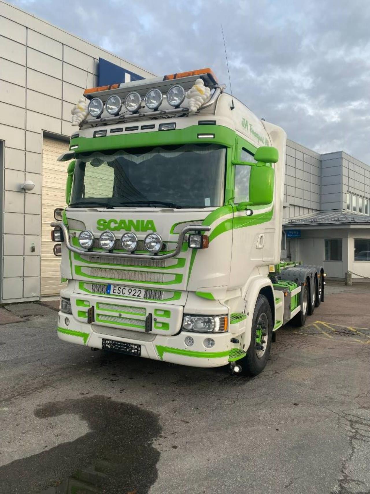 Scania R 580 8x4*4 2015 - Krok/Lastväxlare