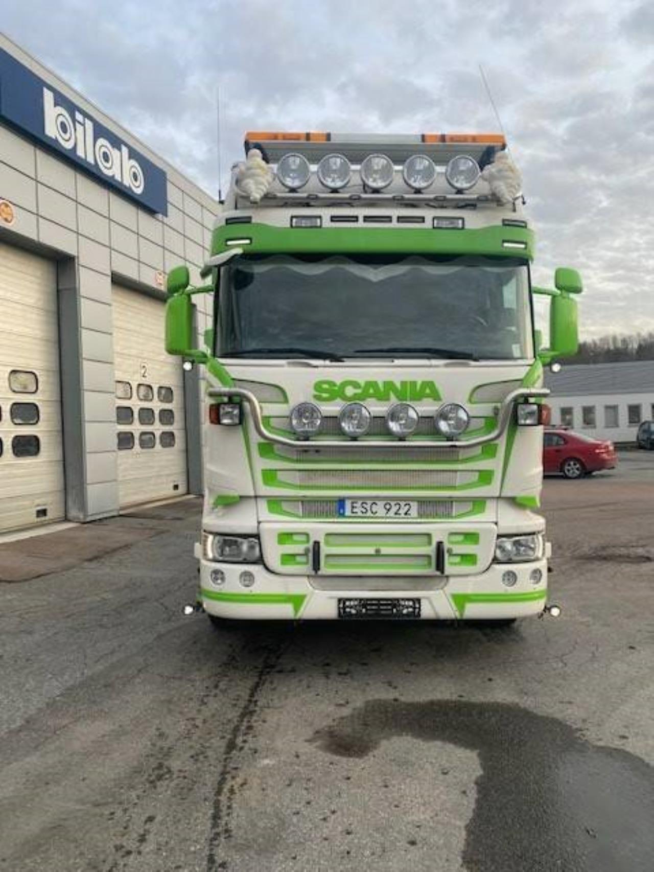 Scania R 580 8x4*4 2015 - Krok/Lastväxlare