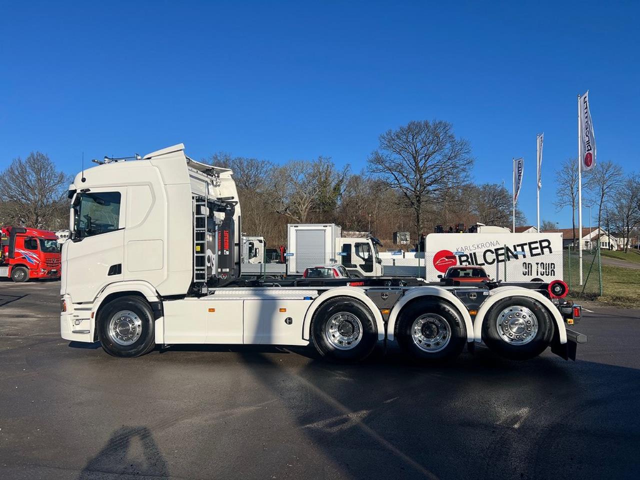 Scania R500 8x4*4 Tridem 26 T Hiab  Lastväxlare Fullutrustad 2025 - Krok/Lastväxlare