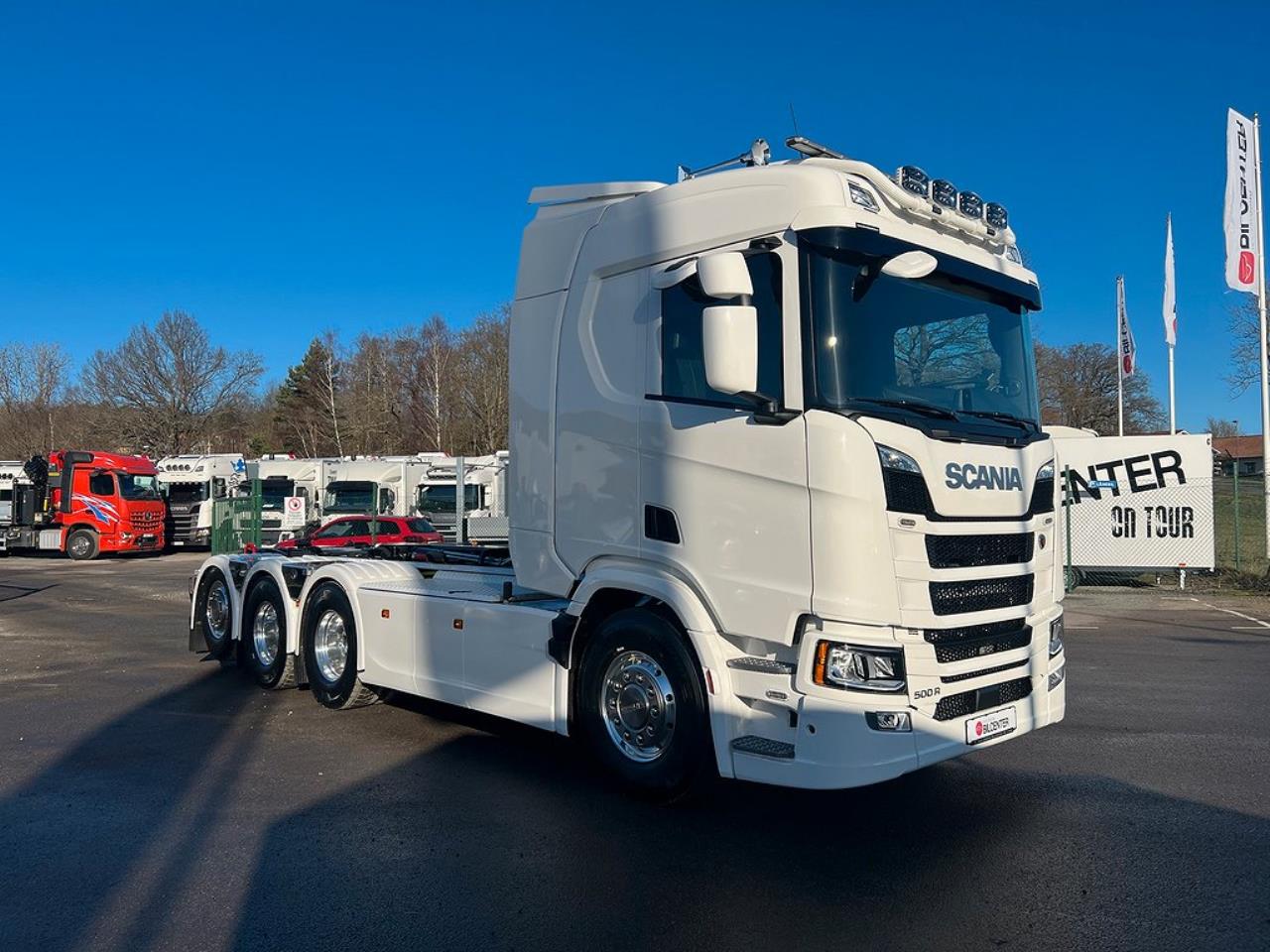 Scania R500 8x4*4 Tridem 26 T Hiab  Lastväxlare Fullutrustad 2025 - Krok/Lastväxlare