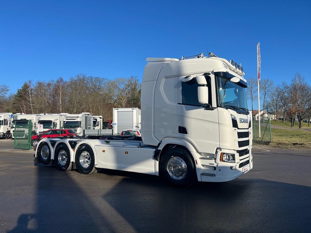 Scania R500 8x4*4 Tridem 26 T Hiab  Lastväxlare Fullutrustad 2025 - Krok/Lastväxlare