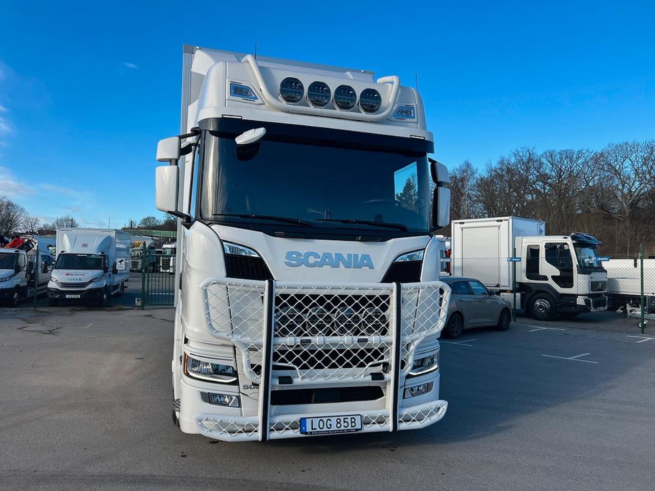 Scania R500 Kylbil Frysbil 2 Zon FNA Öppningsbar sida Bommar 2023 - Övrigt