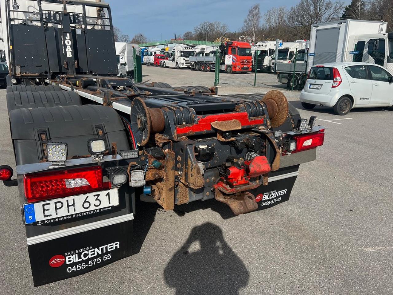 Scania R580 8x4*4 V8 Tridem Lastväxlare Fullt plogutrustad 2015 - Krok/Lastväxlare