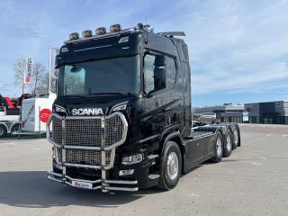 Scania R660 V8 8x4*4 Tridem Hiab 26 Lastväxlare Fullutrustad
