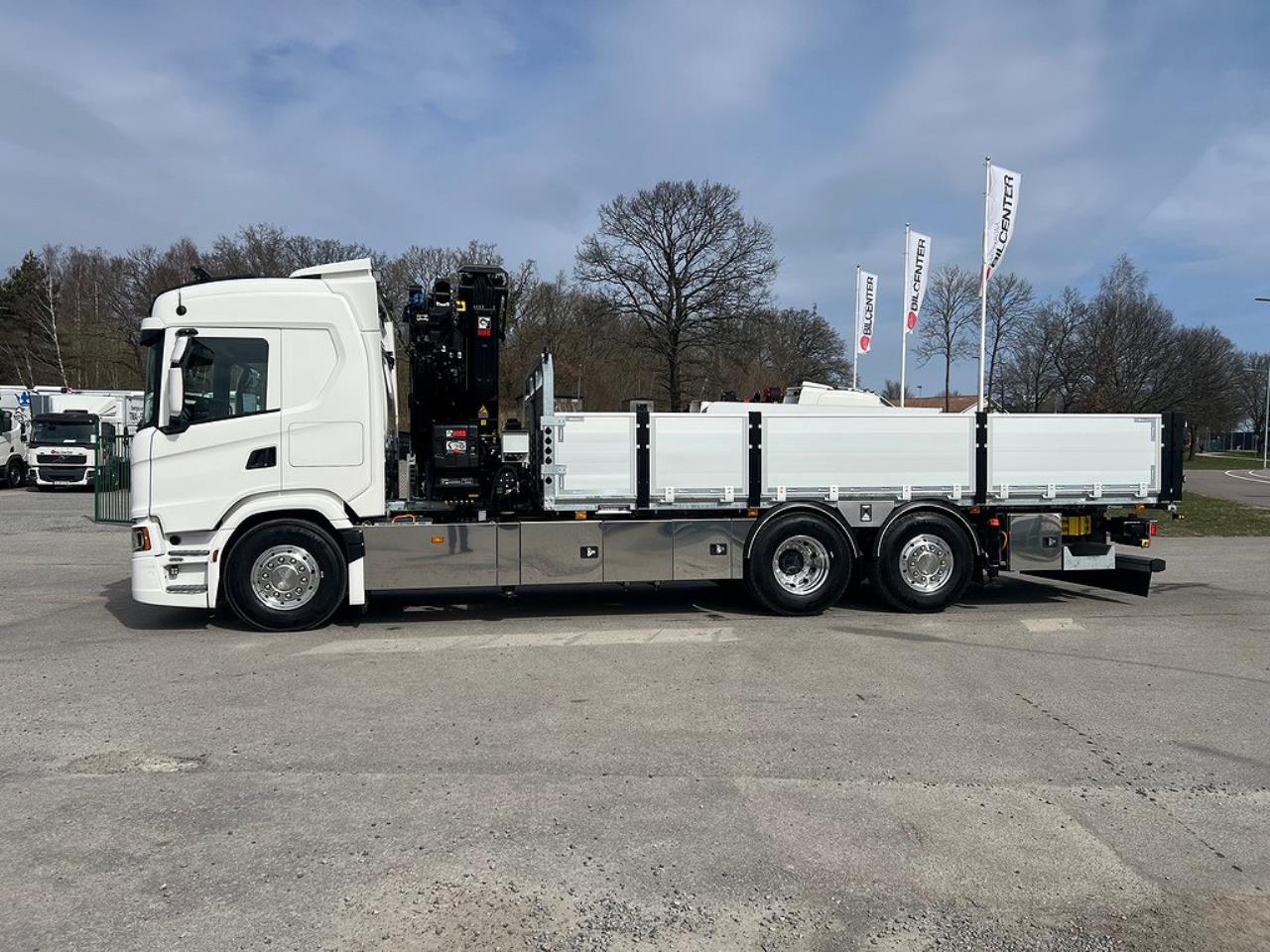 Scania G500 6x2*4 Brädgårdsbil Kranbil Hiab 302 Kran 2025 - Kran