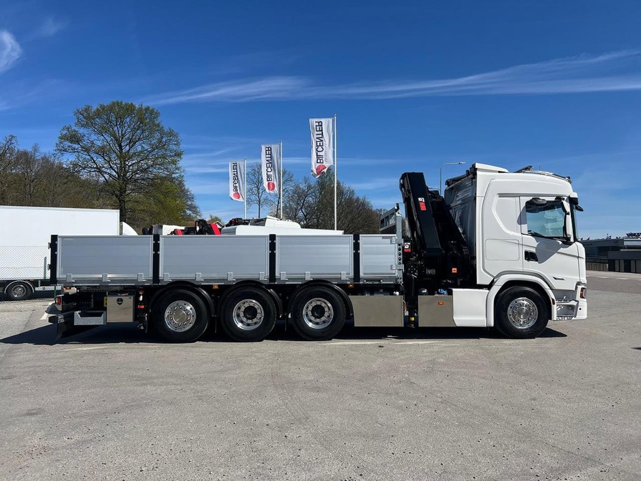 Scania G500 8x4*4 Tridem Brädgårdsbil Hiab 302 E6 Kran 2023 - Kran