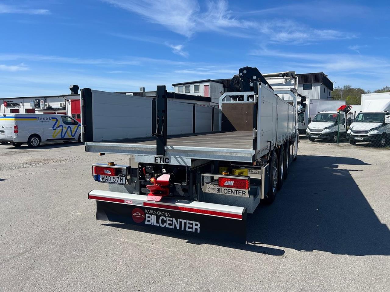 Scania G500 8x4*4 Tridem Brädgårdsbil Hiab 302 E6 Kran 2023 - Kran