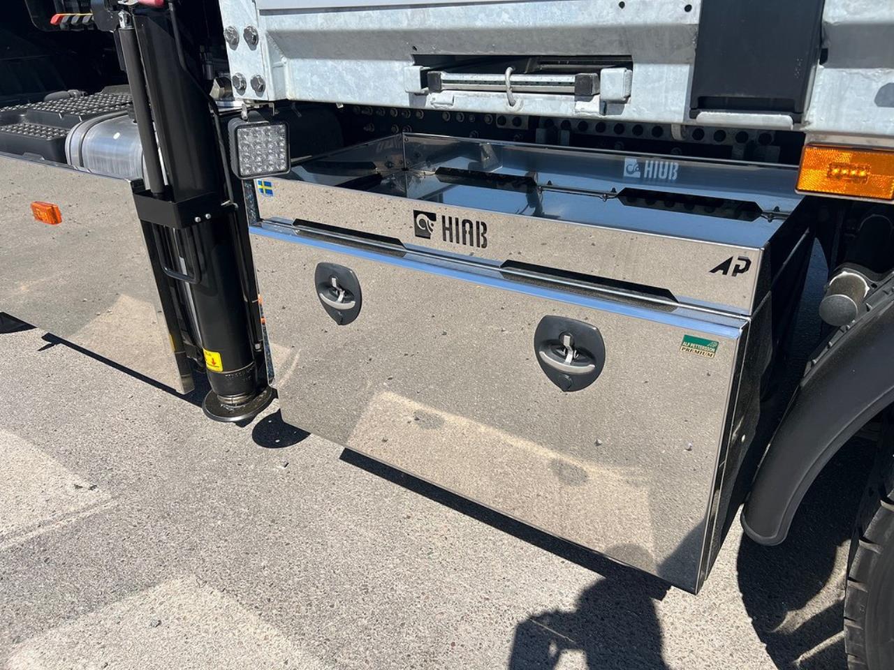 Scania G500 8x4*4 Tridem Brädgårdsbil Hiab 302 E6 Kran 2023 - Kran
