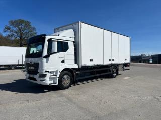 MAN TGM 18.290 4x2 Skåpbil Öppningsbarsida Sovhytt