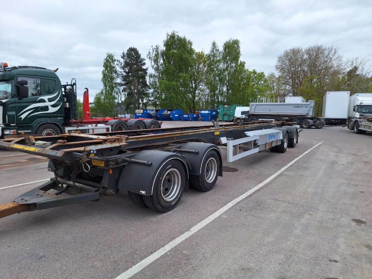 Kilafors 4-Axligt lastväxlarsläp 2018 - Lastväxlare