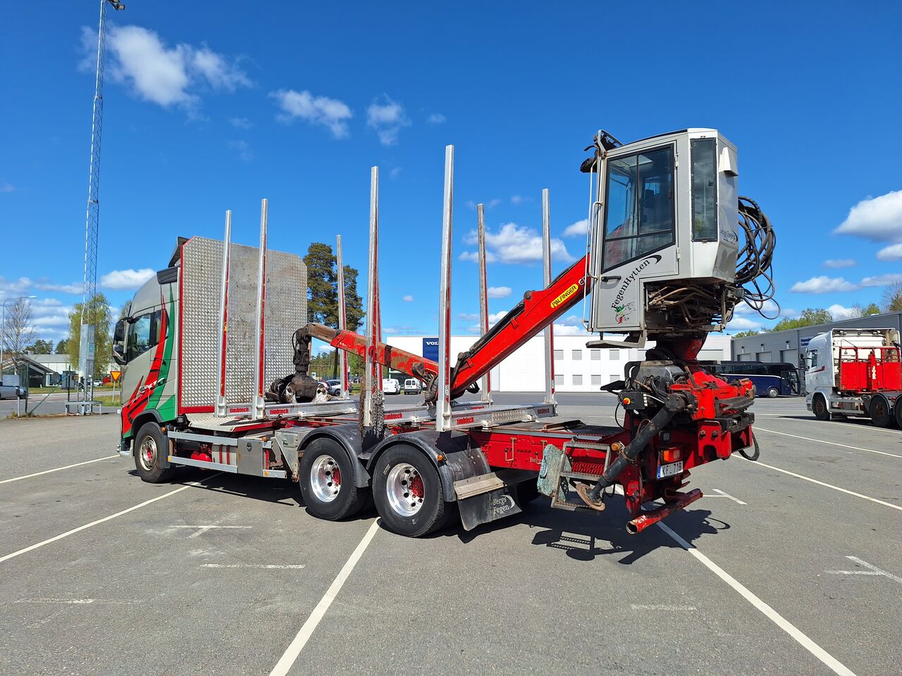 Volvo FH16 6x4 Timmerbil med Kran 2019 - Timmer
