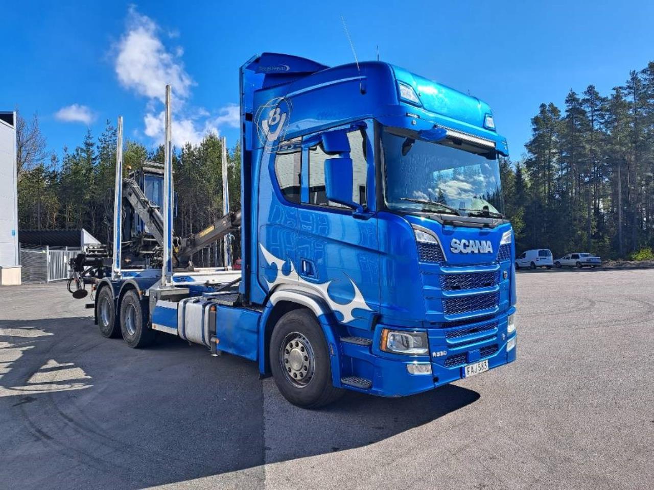 Scania R580B6X4NB 2018 - Timmer