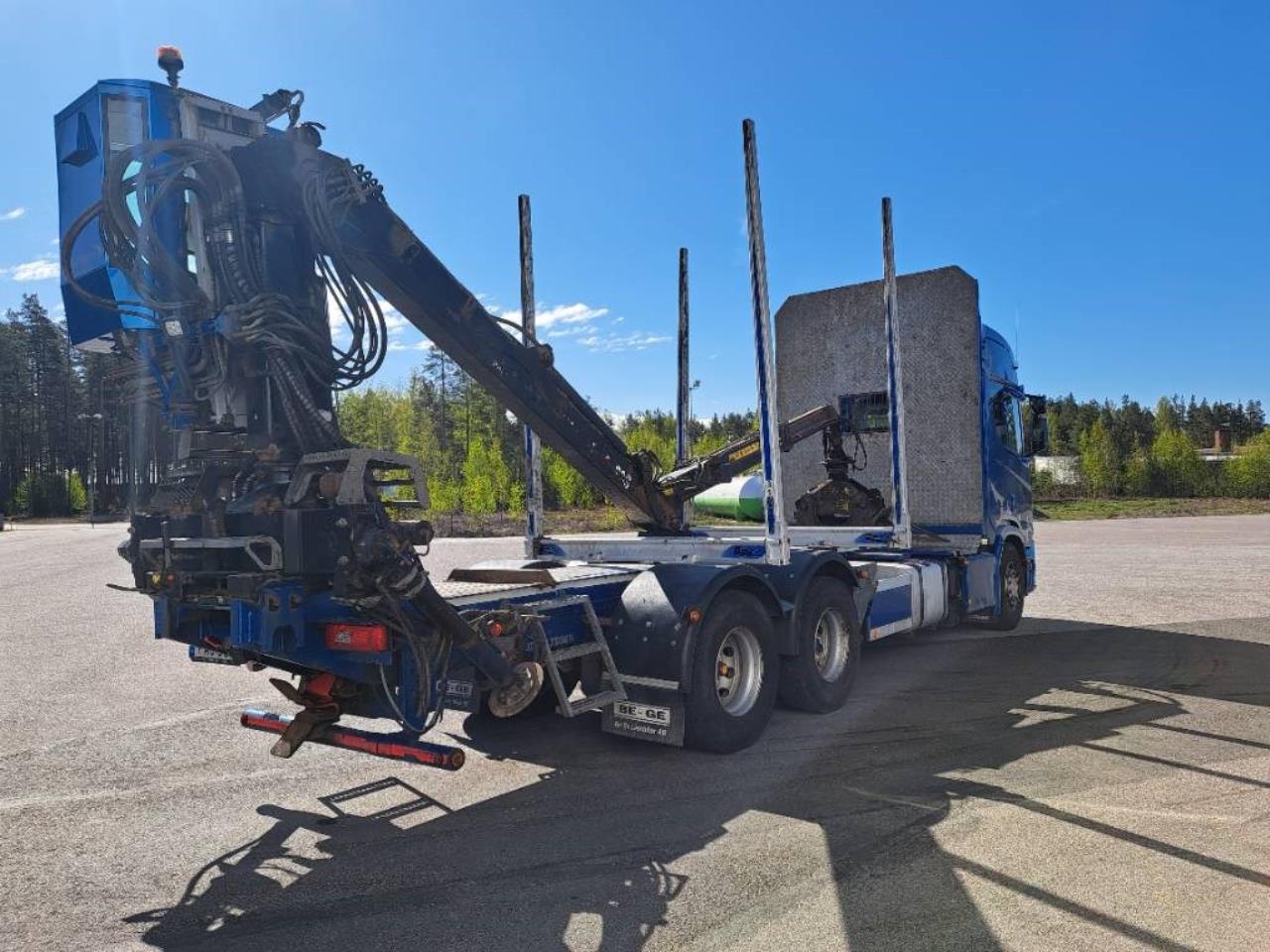 Scania R580B6X4NB 2018 - Timmer