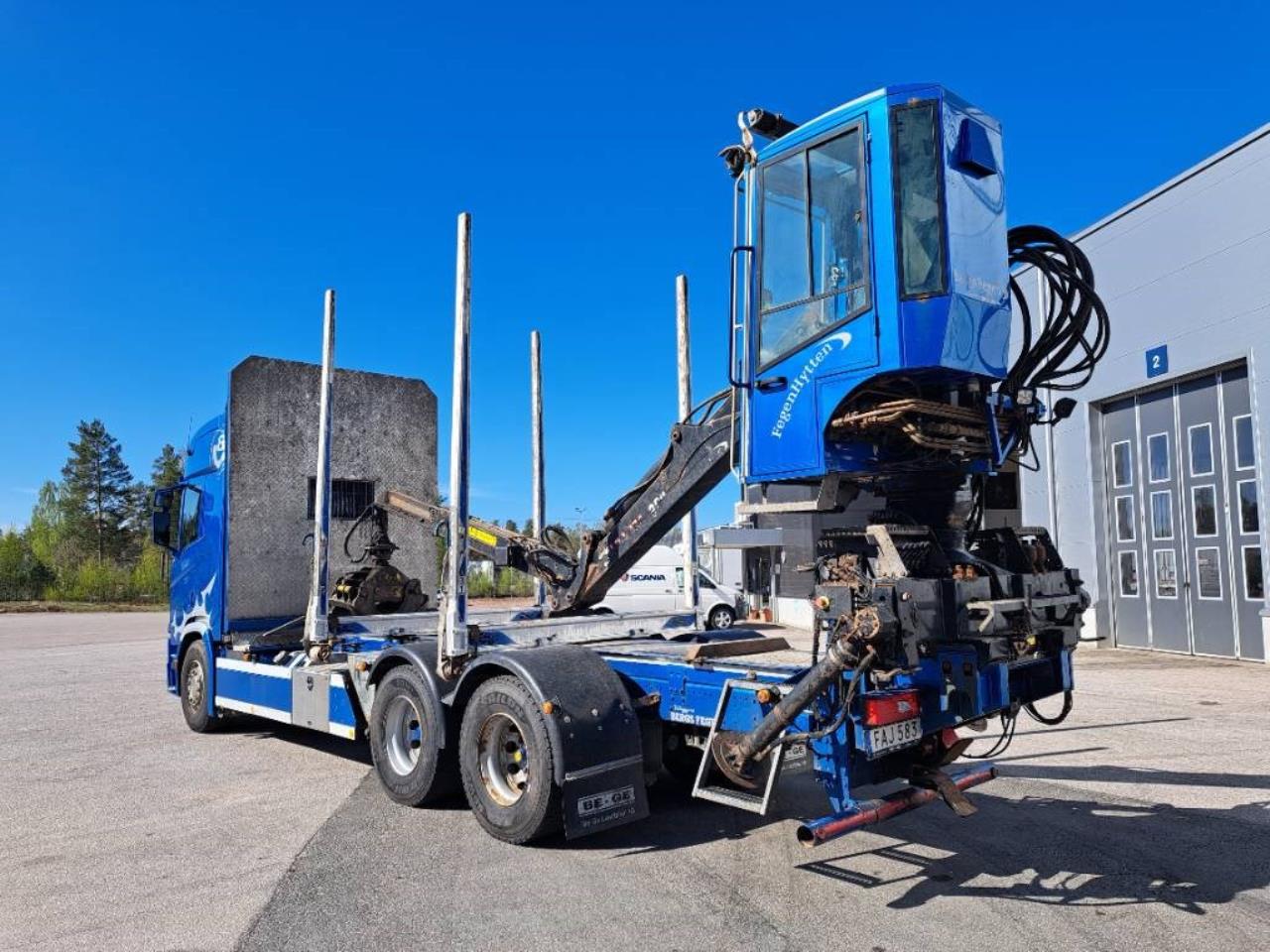 Scania R580B6X4NB 2018 - Timmer