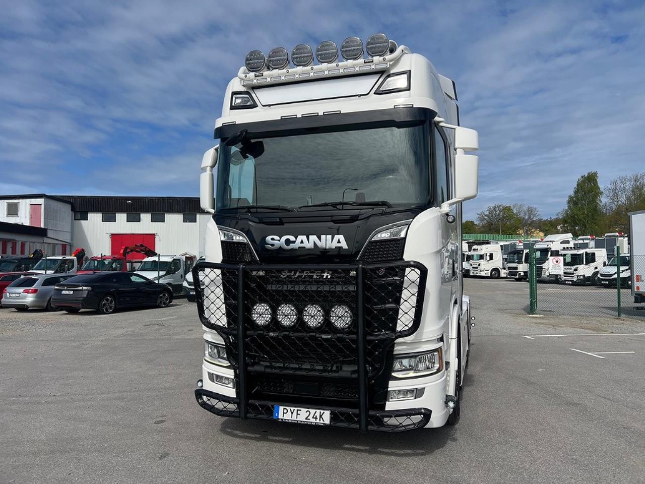 Scania S580 V8 6x2 Dragbil med Hydraulik,  3,15 HB Euro 6 2020 - Dragbil