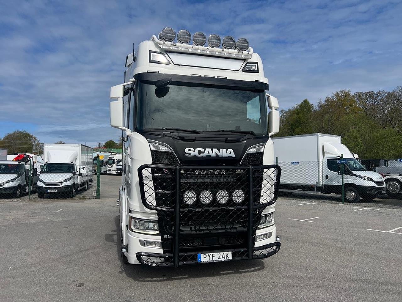 Scania S580 V8 6x2 Dragbil med Hydraulik,  3,15 HB Euro 6 2020 - Dragbil