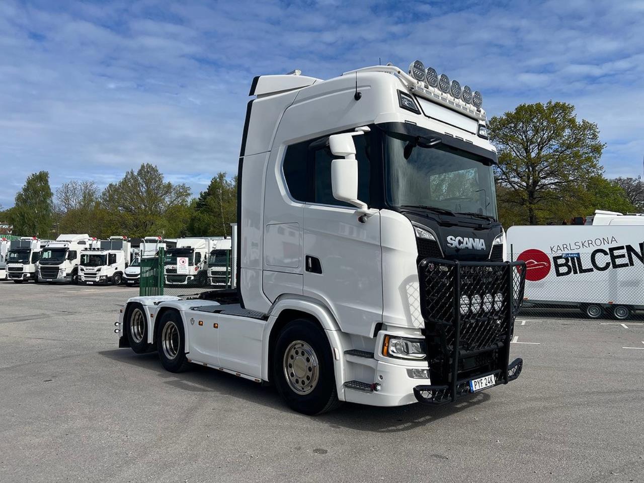 Scania S580 V8 6x2 Dragbil med Hydraulik,  3,15 HB Euro 6 2020 - Dragbil