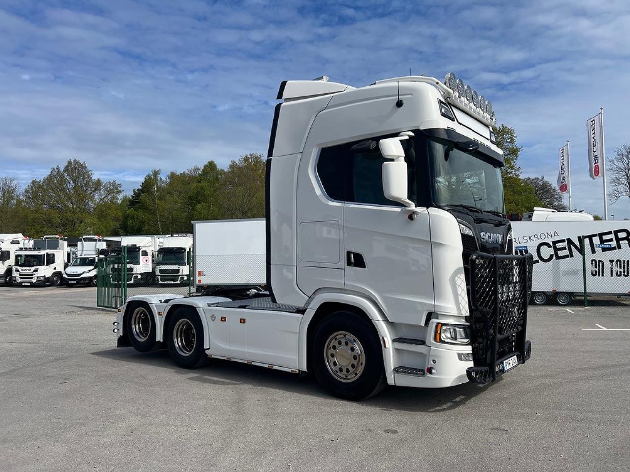 Scania S580 V8 6x2 Dragbil med Hydraulik,  3,15 HB Euro 6 2020 - Dragbil