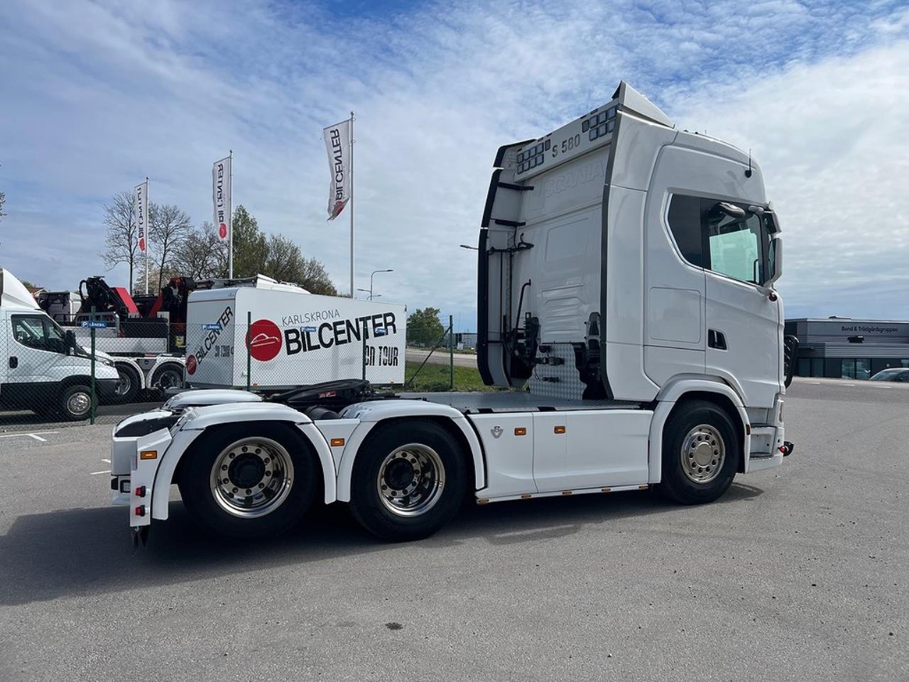 Scania S580 V8 6x2 Dragbil med Hydraulik,  3,15 HB Euro 6 2020 - Dragbil