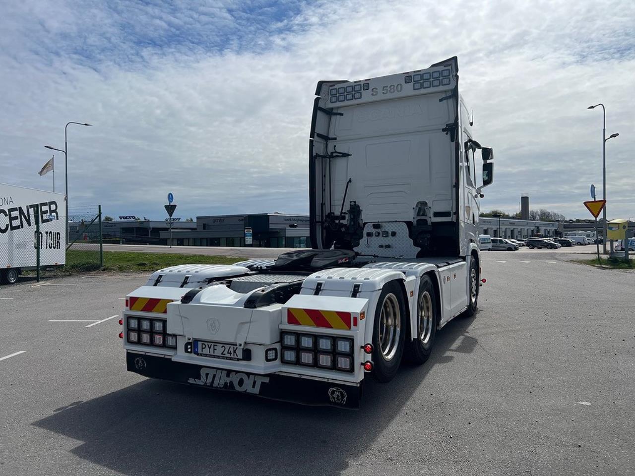 Scania S580 V8 6x2 Dragbil med Hydraulik,  3,15 HB Euro 6 2020 - Dragbil