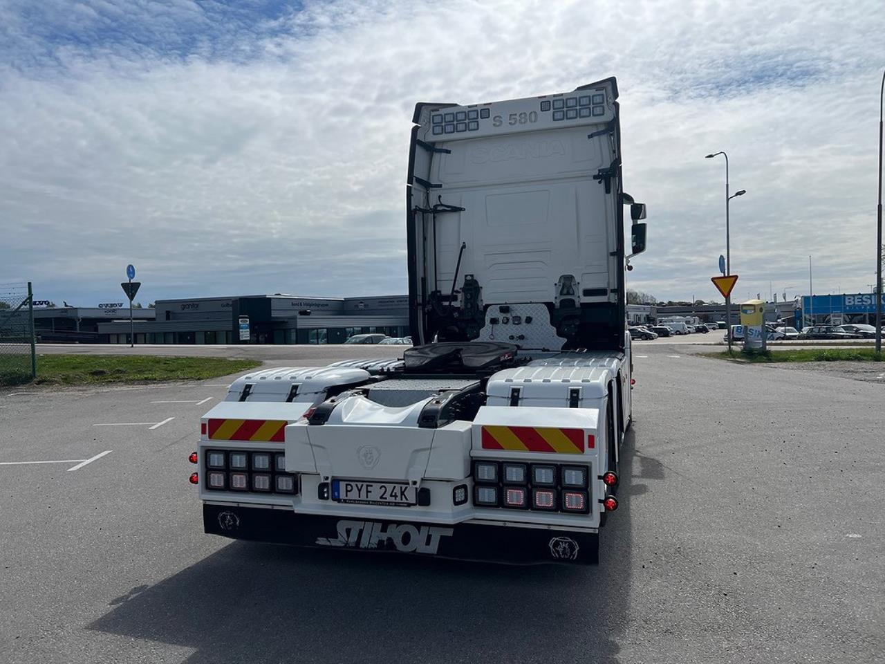 Scania S580 V8 6x2 Dragbil med Hydraulik,  3,15 HB Euro 6 2020 - Dragbil