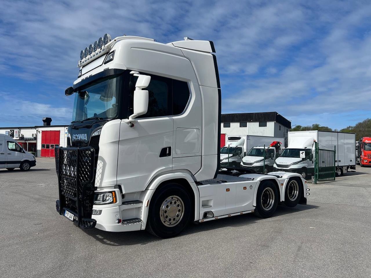 Scania S580 V8 6x2 Dragbil med Hydraulik,  3,15 HB Euro 6 2020 - Dragbil