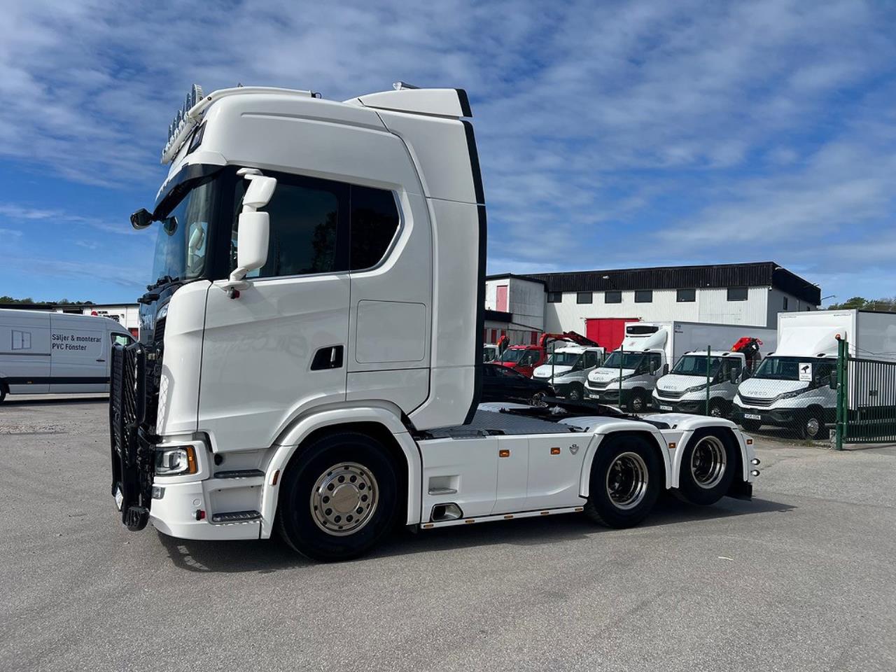 Scania S580 V8 6x2 Dragbil med Hydraulik,  3,15 HB Euro 6 2020 - Dragbil
