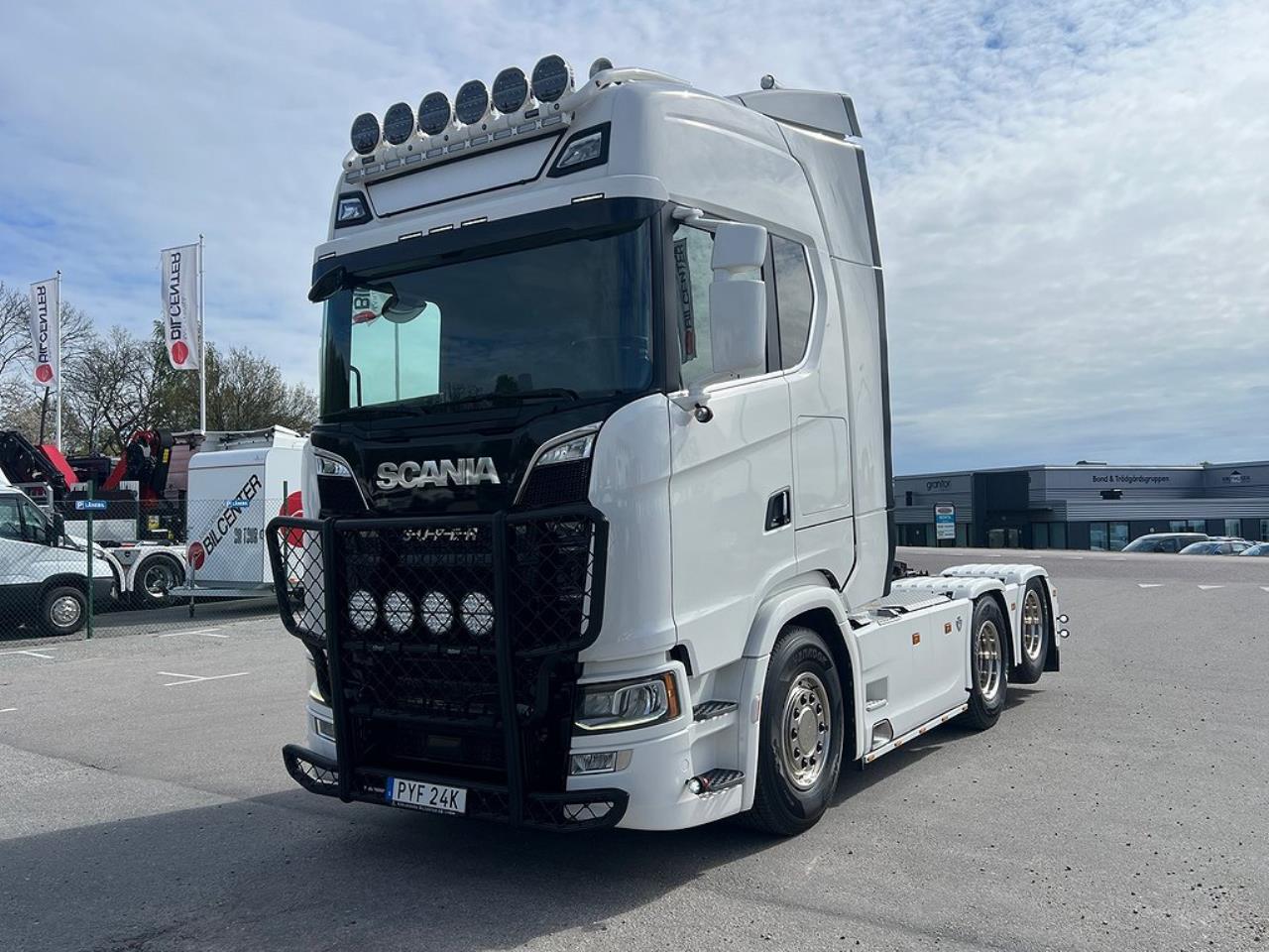 Scania S580 V8 6x2 Dragbil med Hydraulik,  3,15 HB Euro 6 2020 - Dragbil