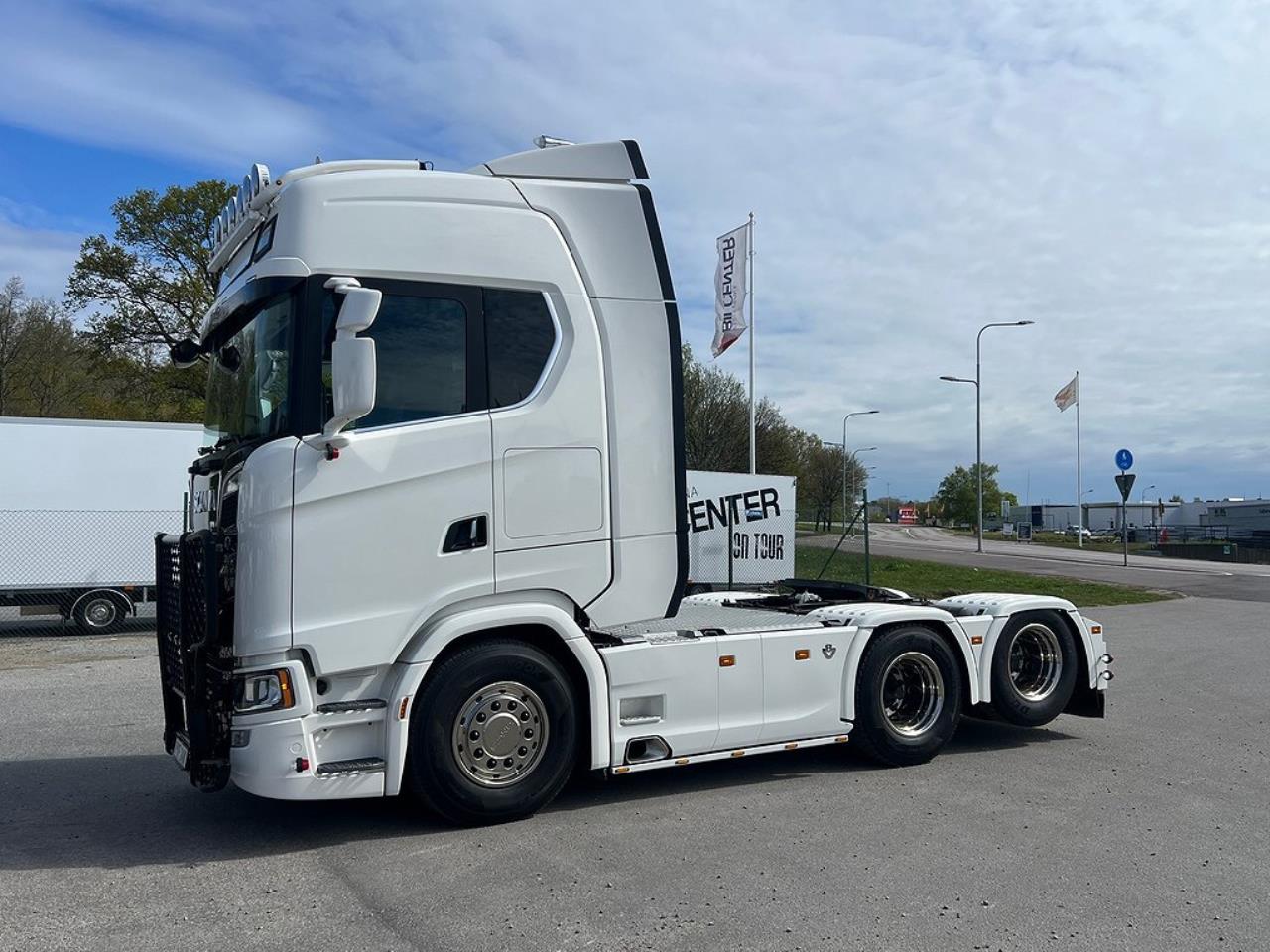 Scania S580 V8 6x2 Dragbil med Hydraulik,  3,15 HB Euro 6 2020 - Dragbil