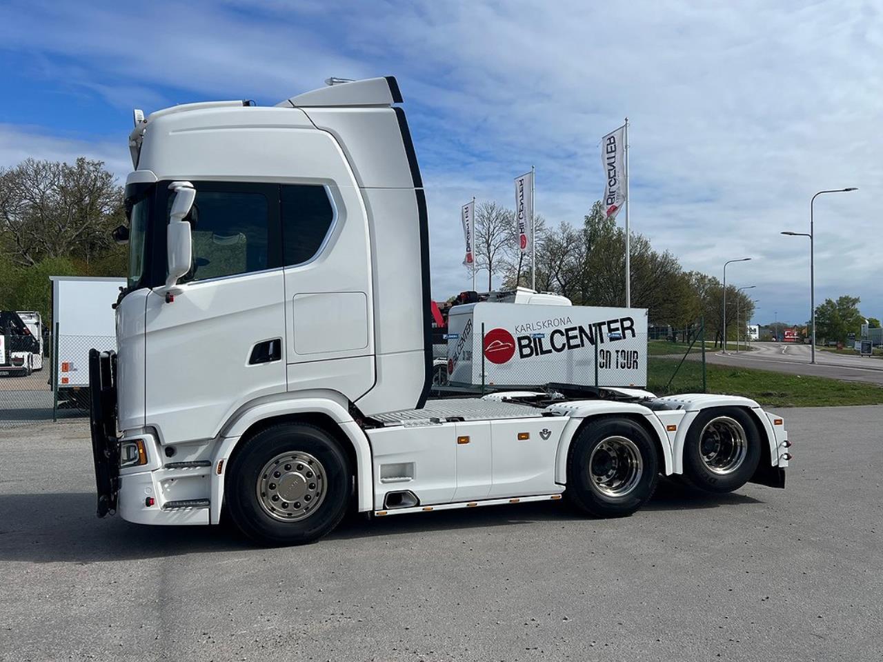 Scania S580 V8 6x2 Dragbil med Hydraulik,  3,15 HB Euro 6 2020 - Dragbil