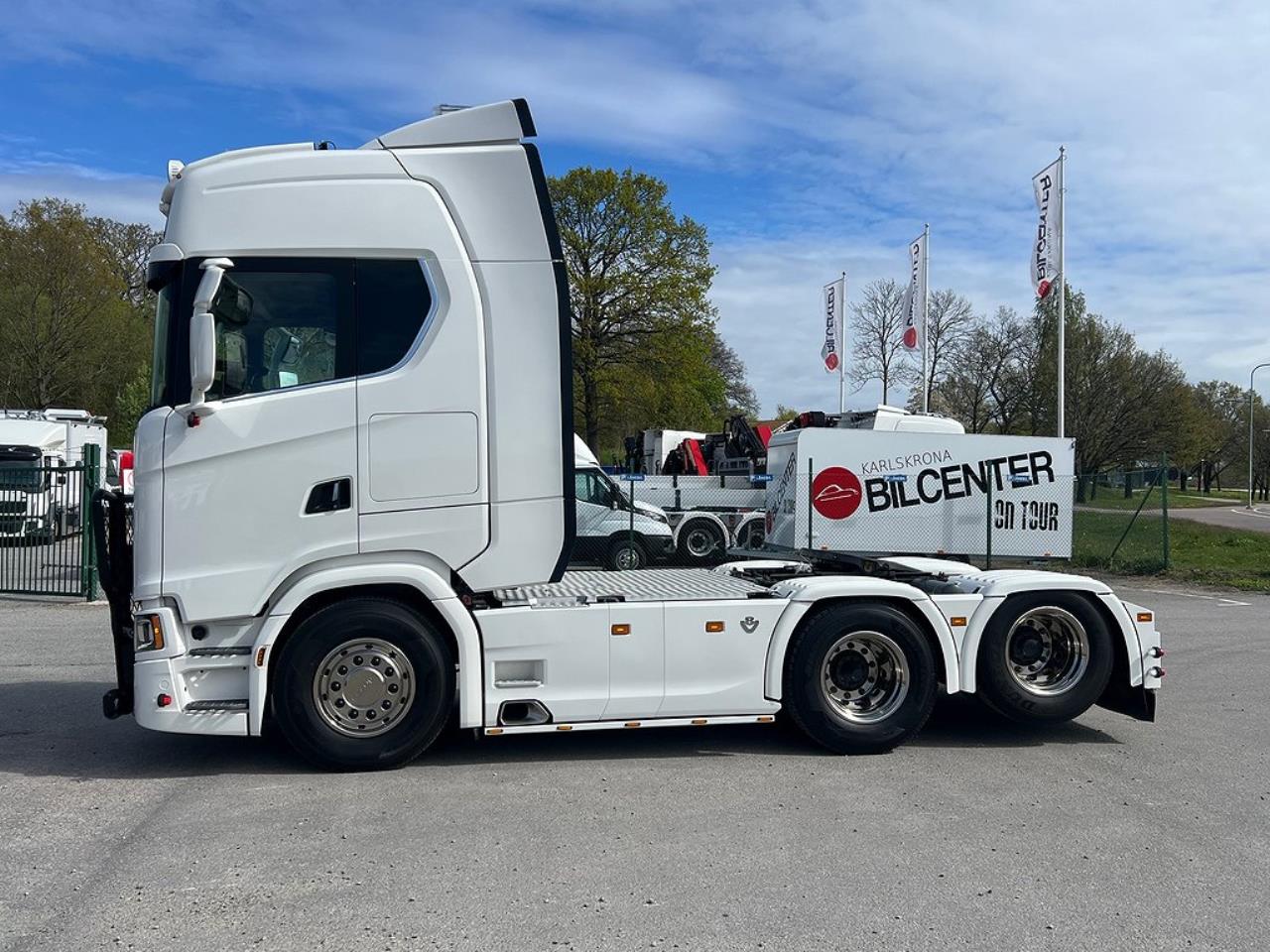 Scania S580 V8 6x2 Dragbil med Hydraulik,  3,15 HB Euro 6 2020 - Dragbil