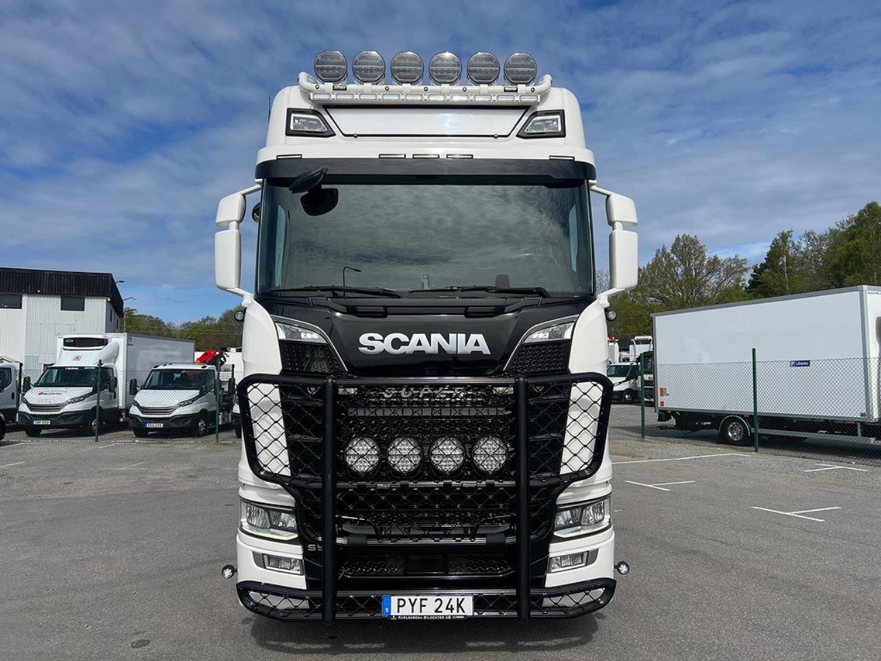 Scania S580 V8 6x2 Dragbil med Hydraulik,  3,15 HB Euro 6 2020 - Dragbil