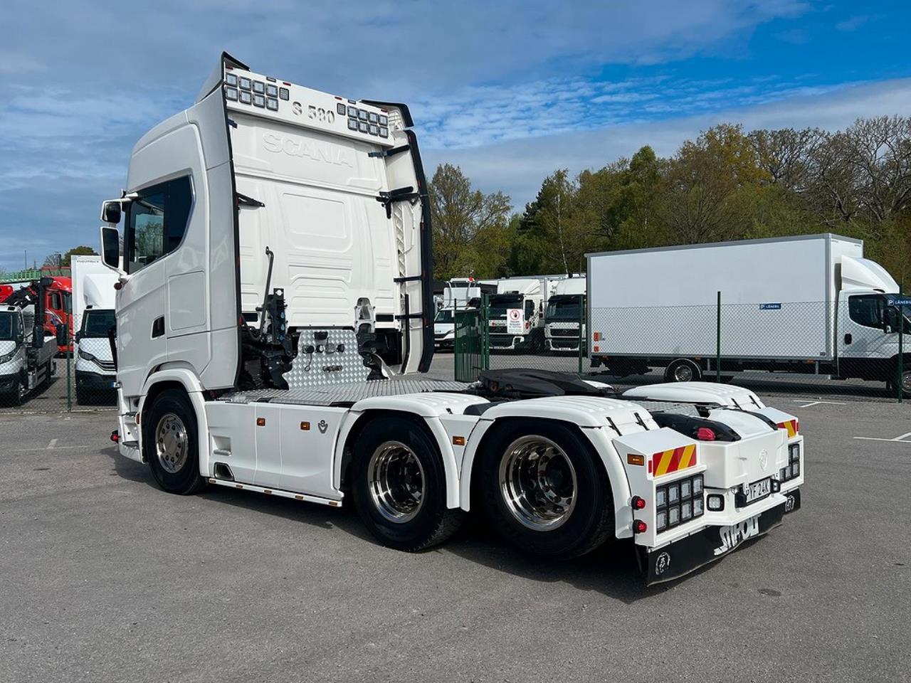 Scania S580 V8 6x2 Dragbil med Hydraulik,  3,15 HB Euro 6 2020 - Dragbil