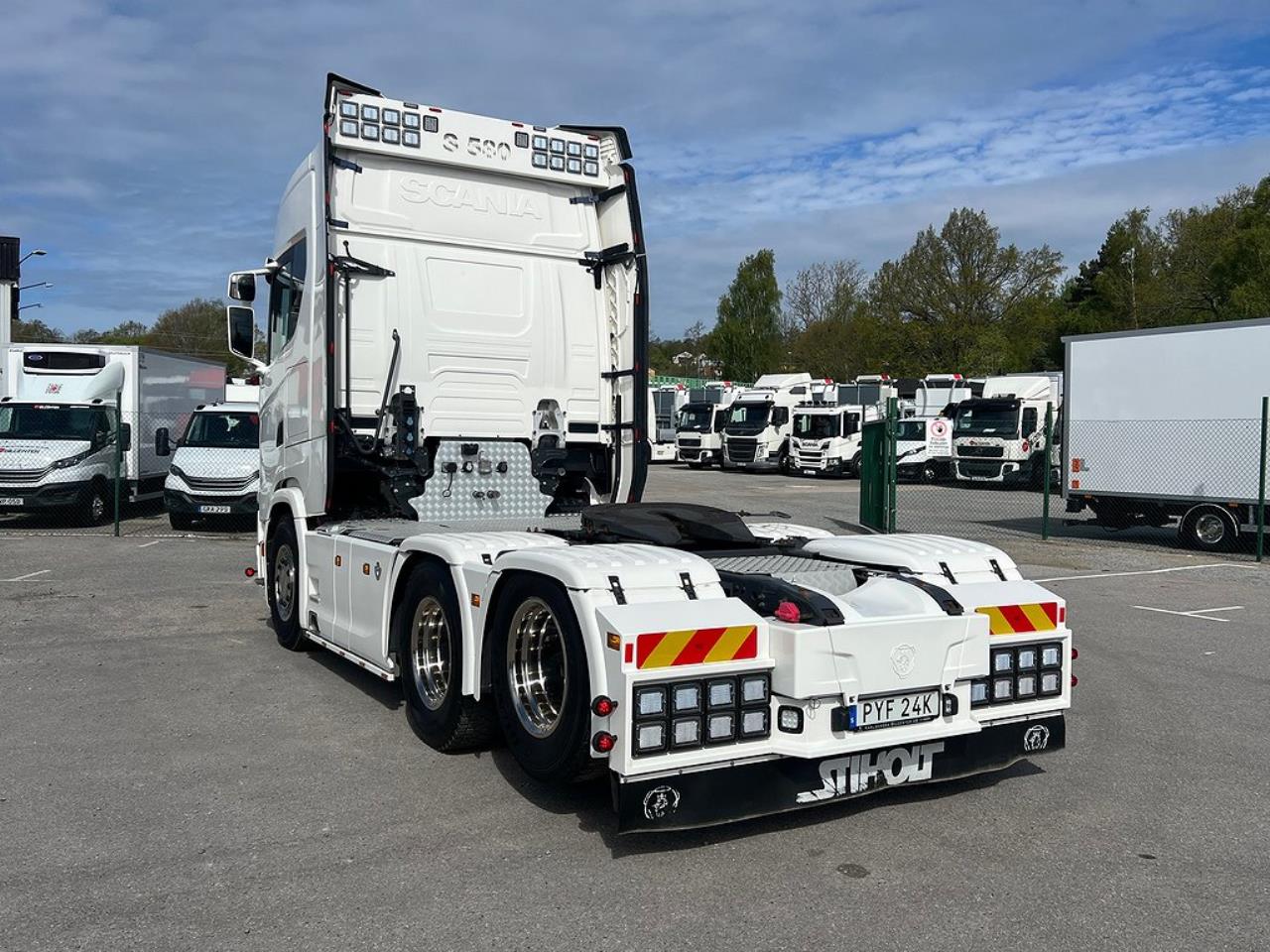 Scania S580 V8 6x2 Dragbil med Hydraulik,  3,15 HB Euro 6 2020 - Dragbil