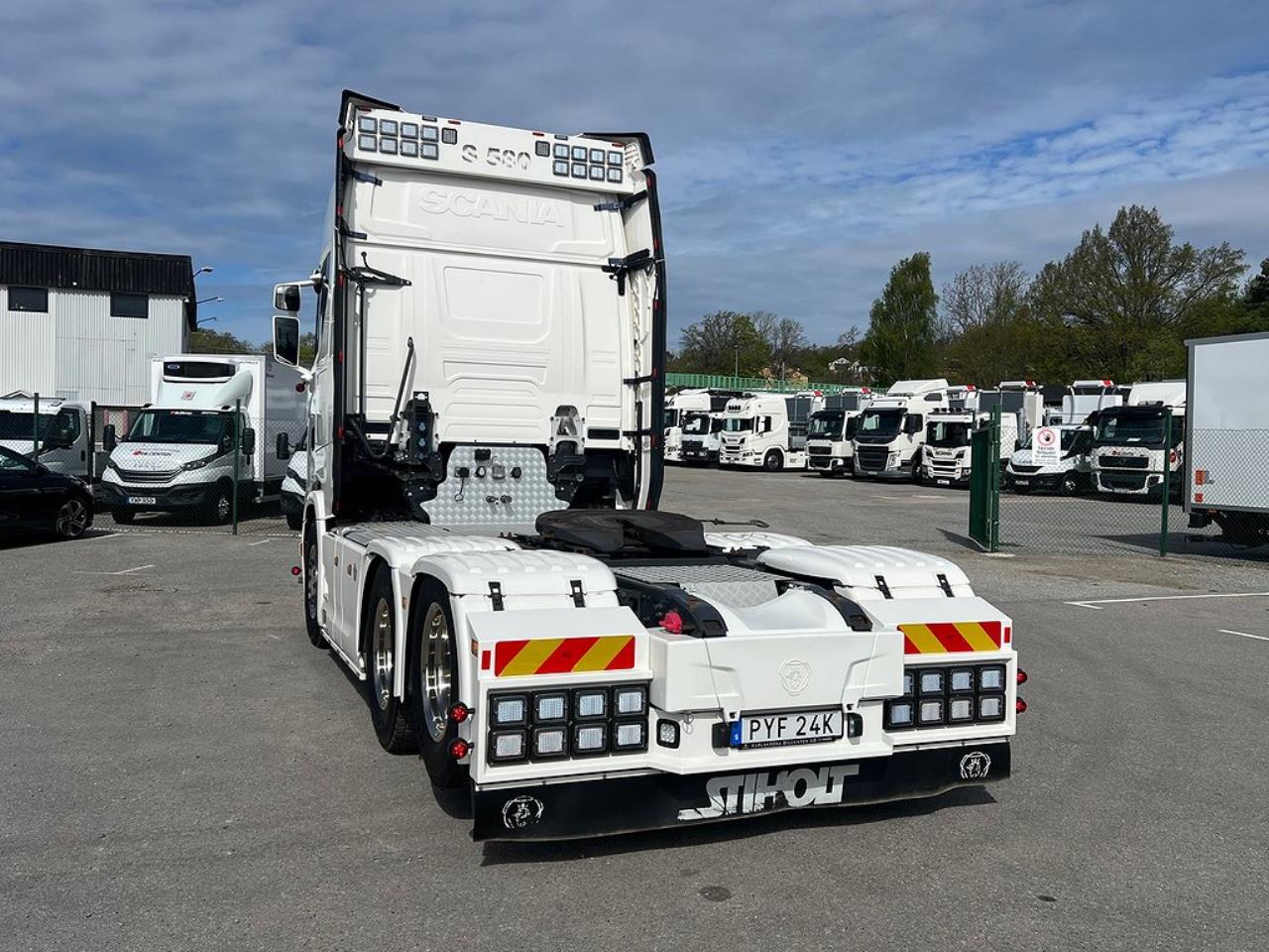 Scania S580 V8 6x2 Dragbil med Hydraulik,  3,15 HB Euro 6 2020 - Dragbil