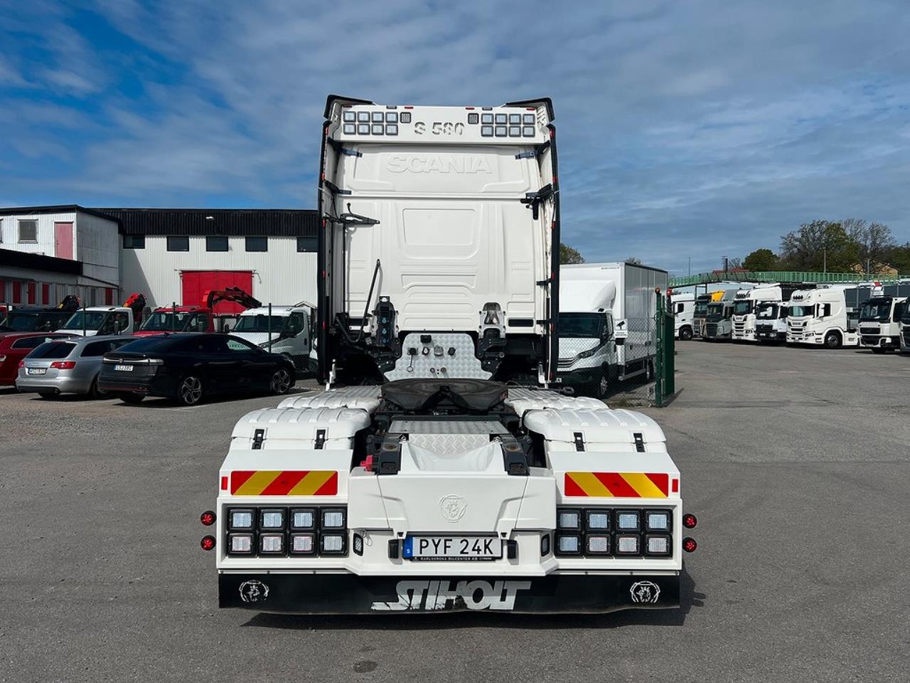 Scania S580 V8 6x2 Dragbil med Hydraulik,  3,15 HB Euro 6 2020 - Dragbil