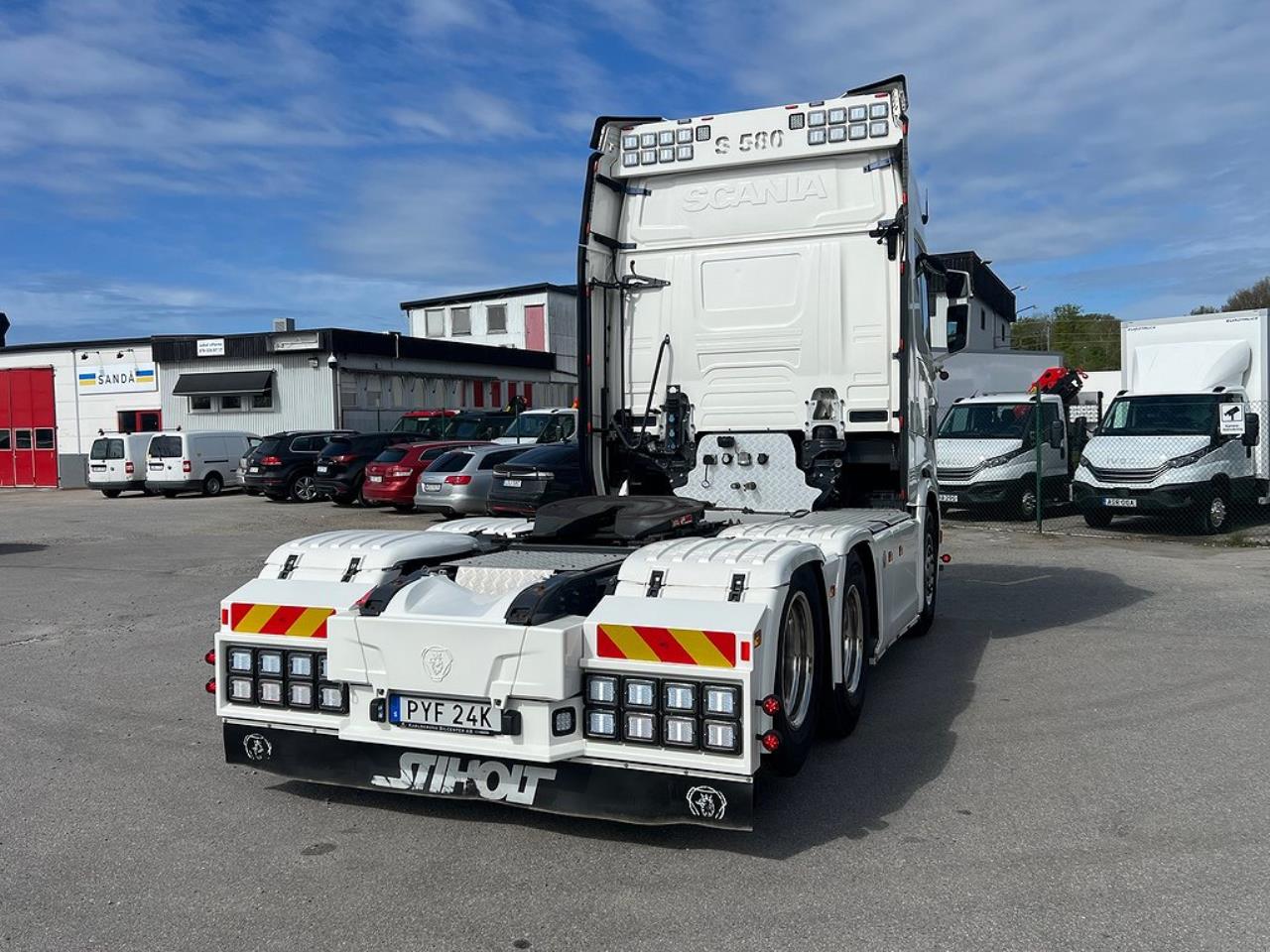 Scania S580 V8 6x2 Dragbil med Hydraulik,  3,15 HB Euro 6 2020 - Dragbil