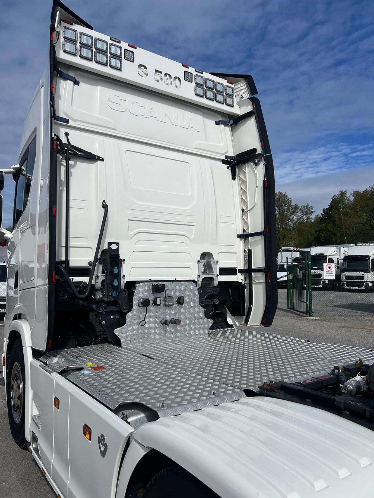 Scania S580 V8 6x2 Dragbil med Hydraulik,  3,15 HB Euro 6 2020 - Dragbil