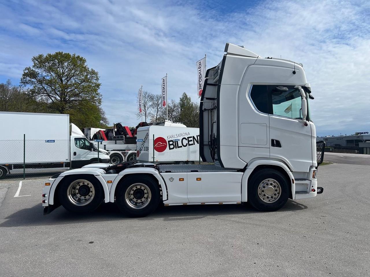 Scania S580 V8 6x2 Dragbil med Hydraulik,  3,15 HB Euro 6 2020 - Dragbil