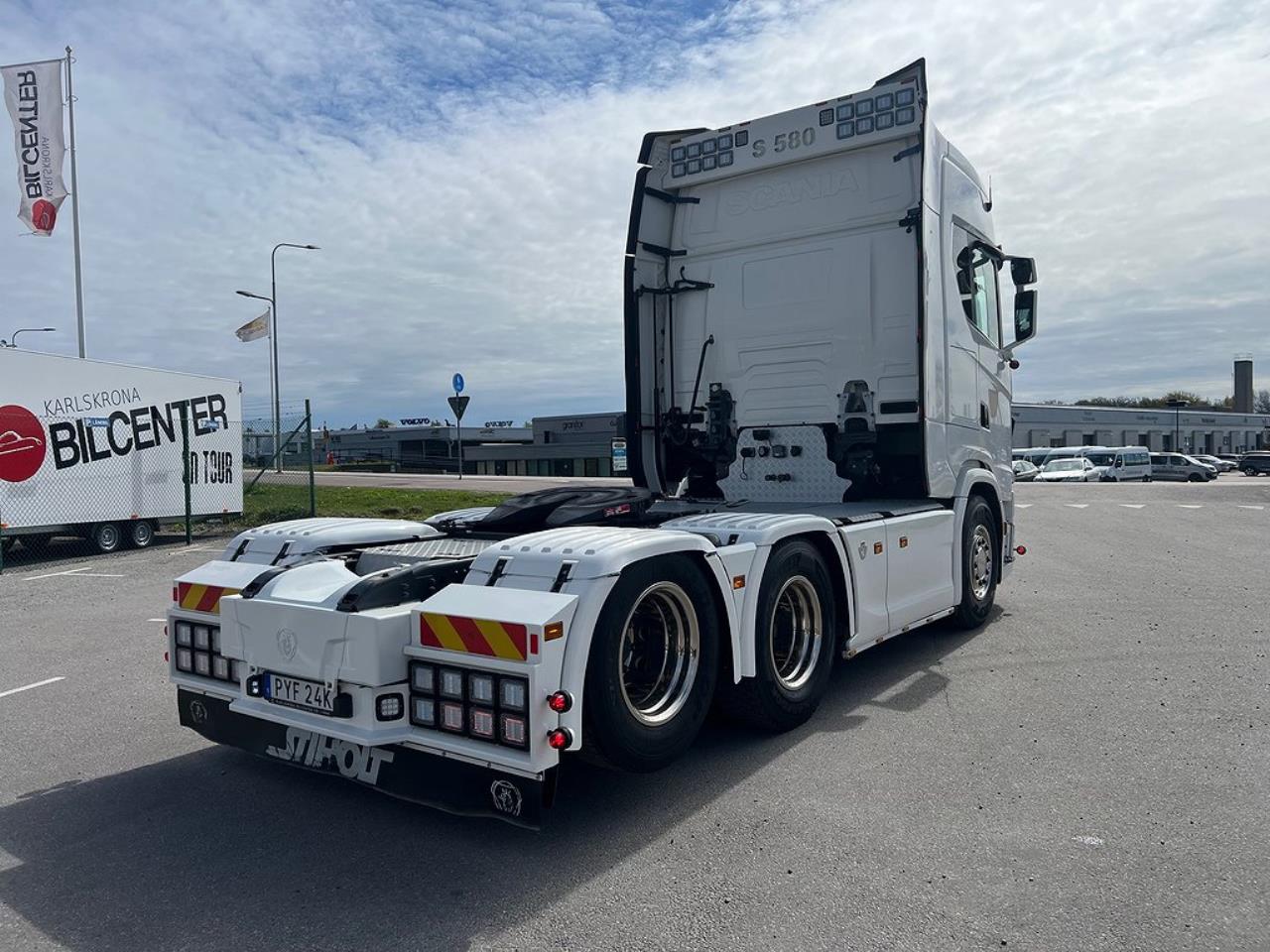 Scania S580 V8 6x2 Dragbil med Hydraulik,  3,15 HB Euro 6 2020 - Dragbil