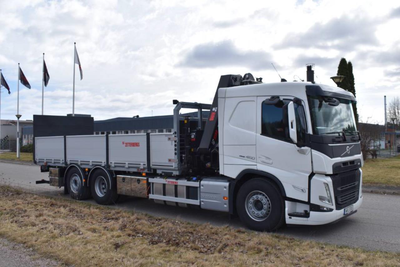 Volvo Fm 460 brädgårdsbil 2023 - Kran